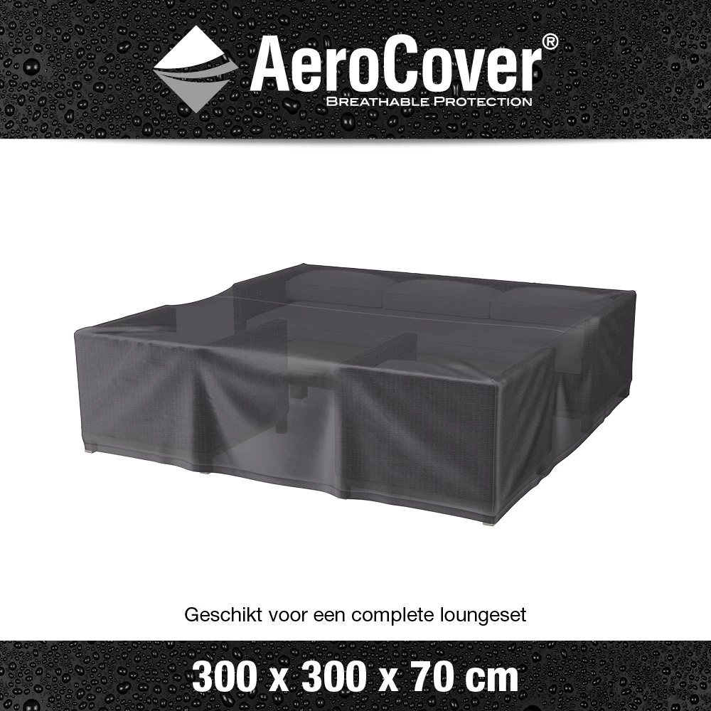 AeroCover Loungesethoes 300 X 300 X 70 Cm - Afbeelding 3