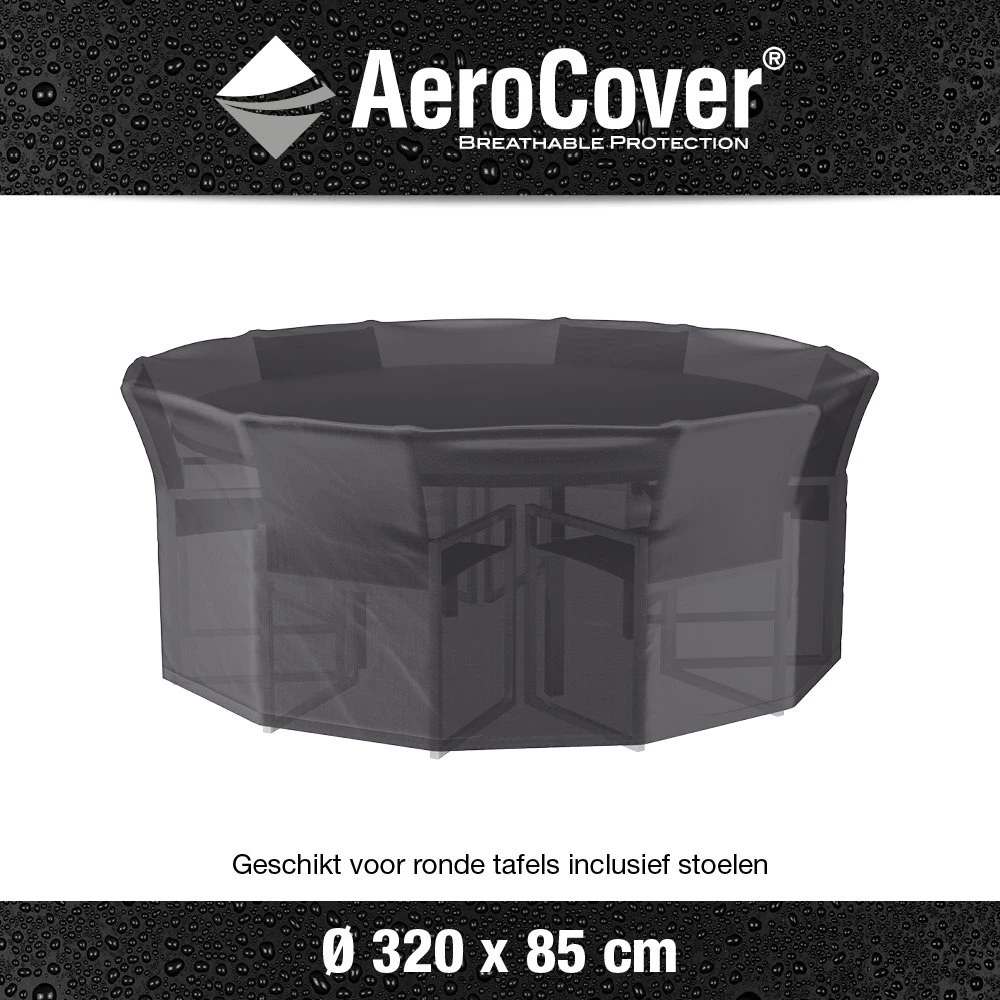 AeroCover Tuinsethoes Ø 320 X H 85 Cm - Afbeelding 3