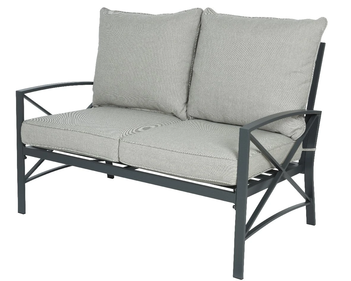 Charlotte Tuinbank Antraciet - 78 X 116 X 84 Cm