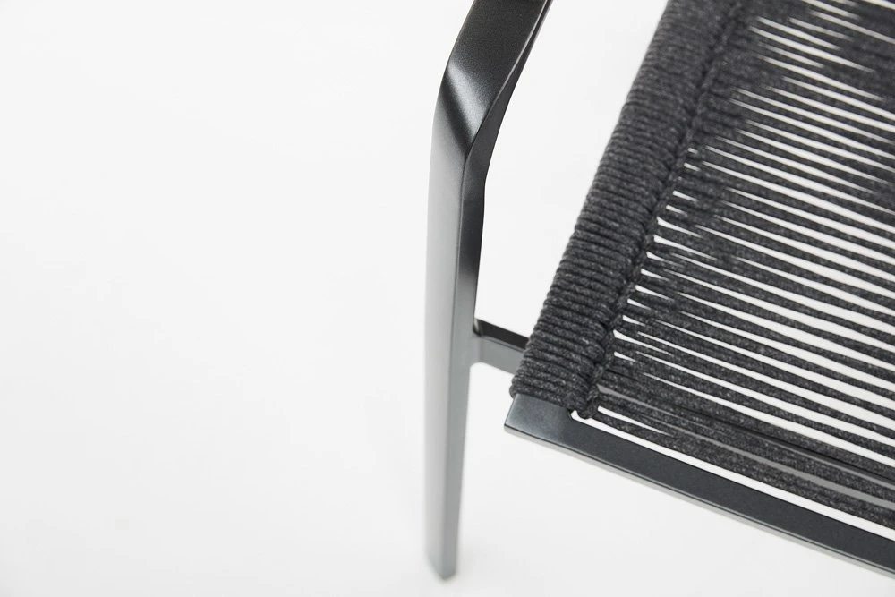 Kettler DIAMOND Stapelstoel (ROPE), Antra Antra - Afbeelding 2