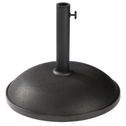 Parasolvoet Rond 35kg Zwart