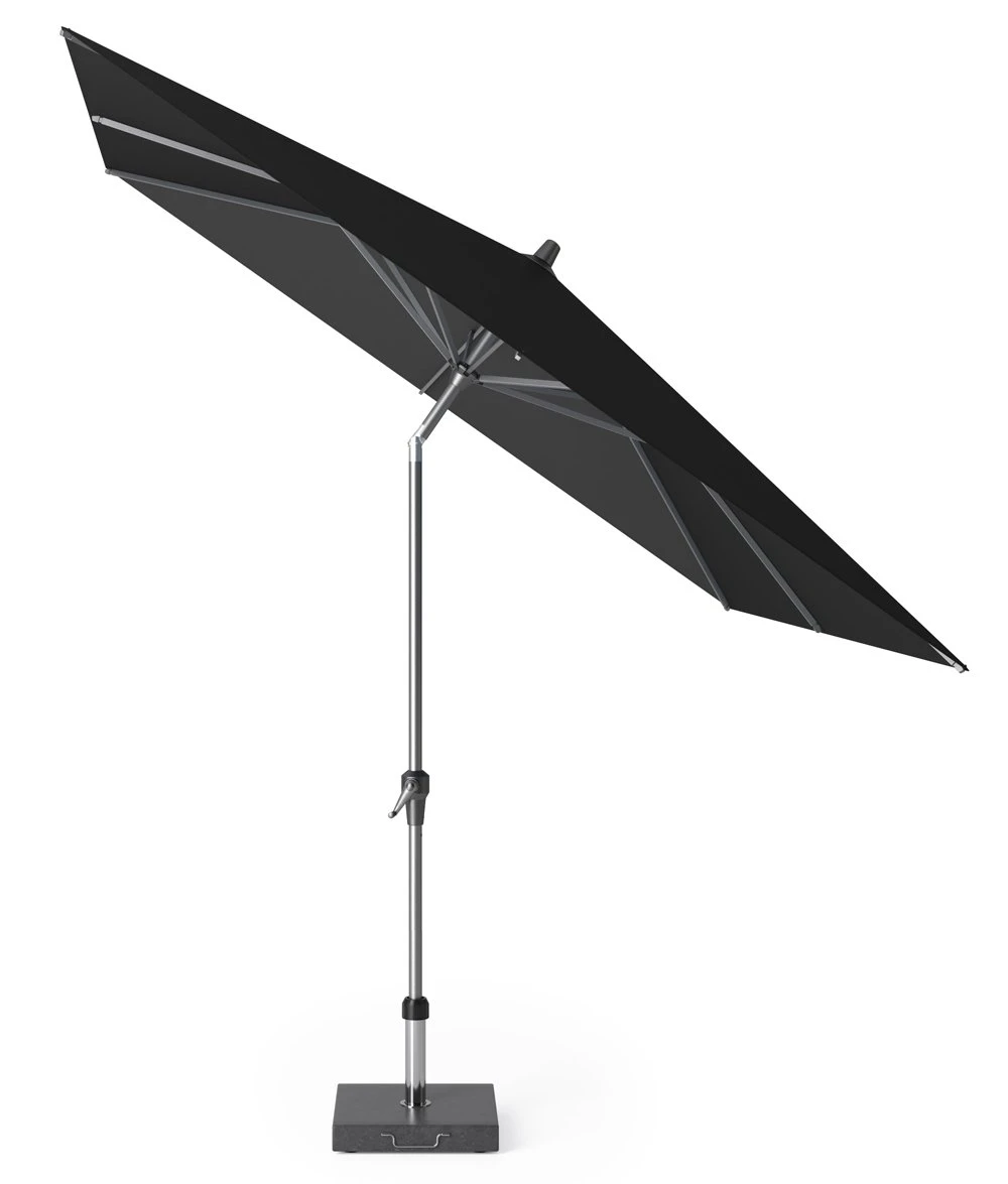 Platinum Middenstokparasol Riva 250 X 250 Cm Zwart - Afbeelding 2
