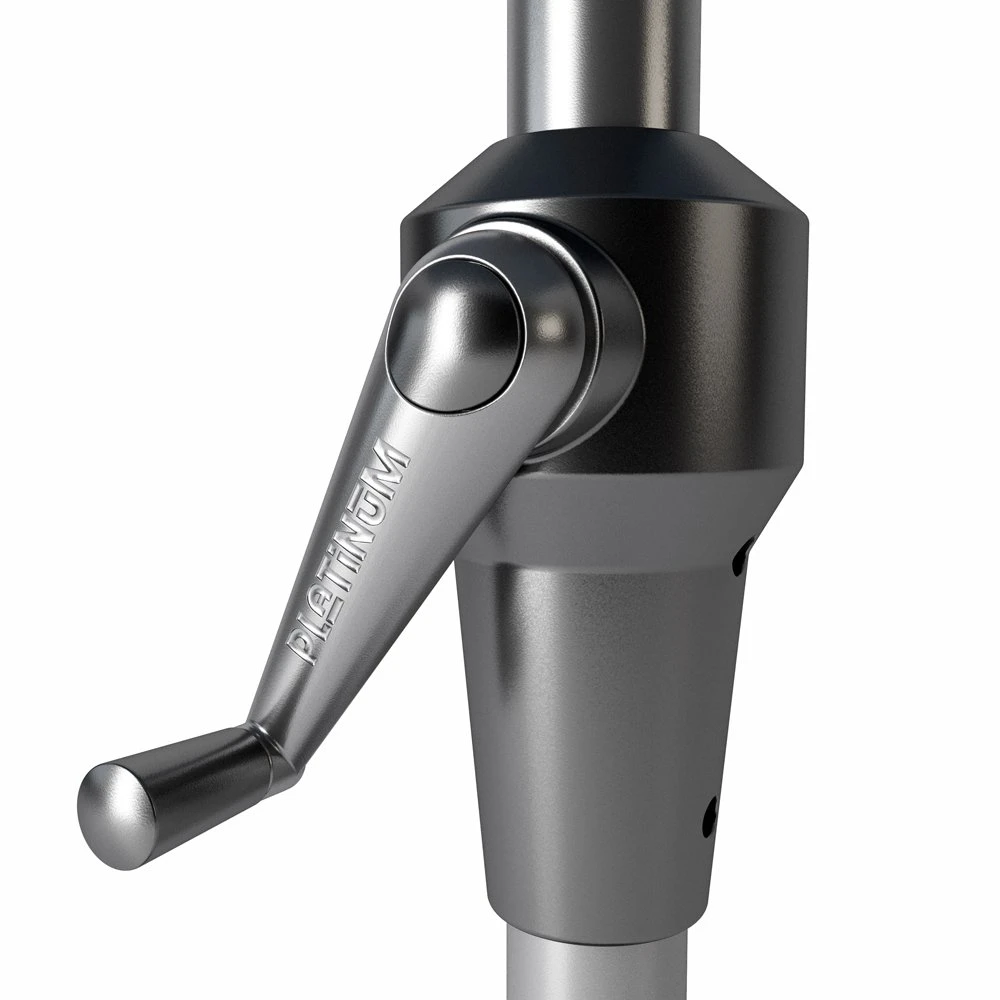 Platinum Middenstokparasol Riva Ø 400 Cm Taupe - Afbeelding 2