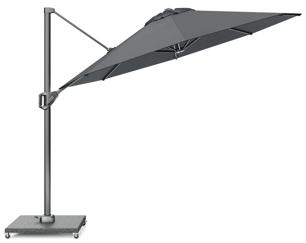 Platinum Zweefparasol Voyager T¹ Ø 300 Cm Antraciet - Afbeelding 2