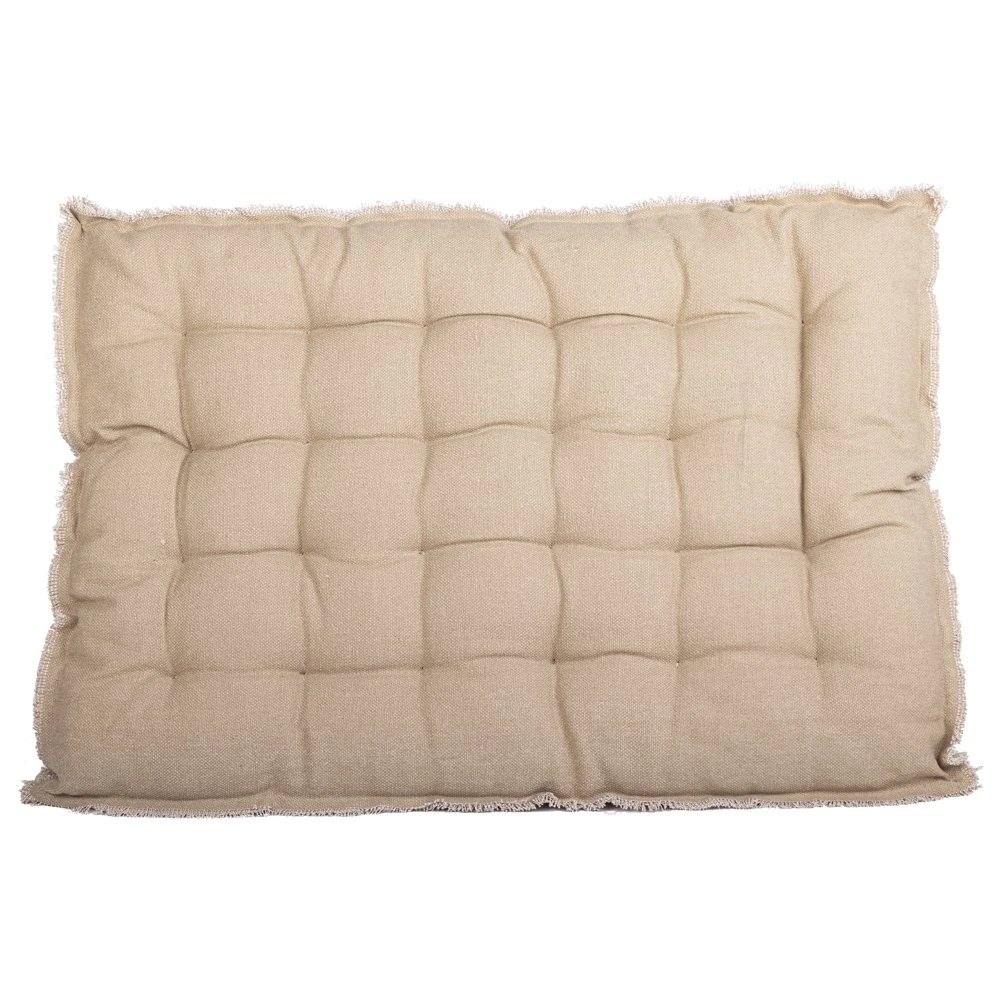 Palletkussen RAFFELED Natural - 120 X 80 X 8 Cm